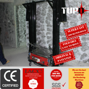 Tupo-8 Automatic Wall Concrete Rendering Machine
